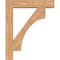 Ekena Millwork Westlake Block Smooth Bracket w/ Offset Brace, Western Red Cedar, 7 1/2"W x 36"D x 44"H BKT0806X36X44WTL05SWR - alternate 4